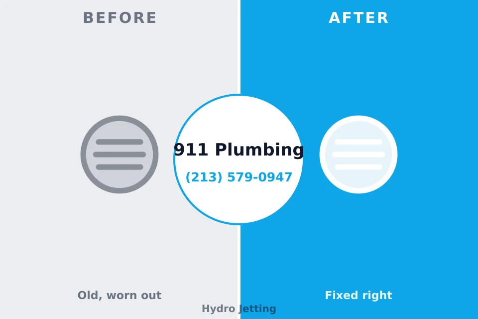 Before and after: plumbing repair Bonita Springs, FL